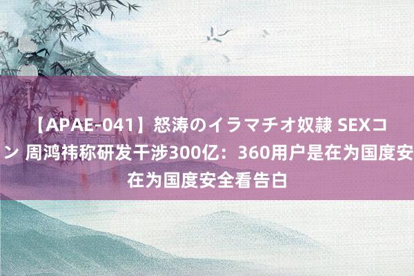 【APAE-041】怒涛のイラマチオ奴隷 SEXコレクション 周鸿祎称研发干涉300亿：360用户是在为国度安全看告白